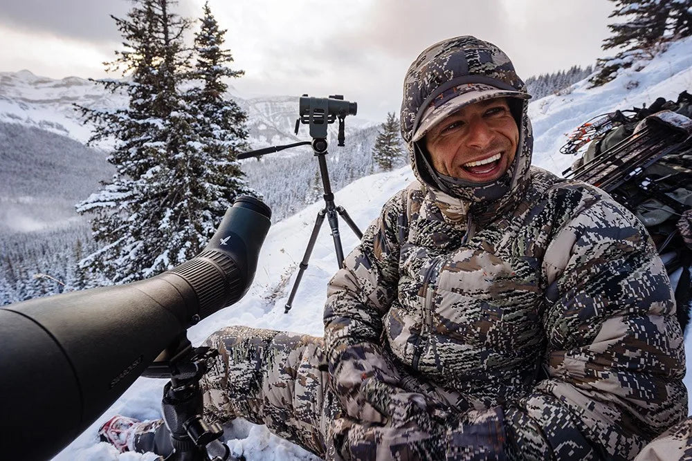 Men's Kelvin Light down jacket winter camouflage fishing hunting suit