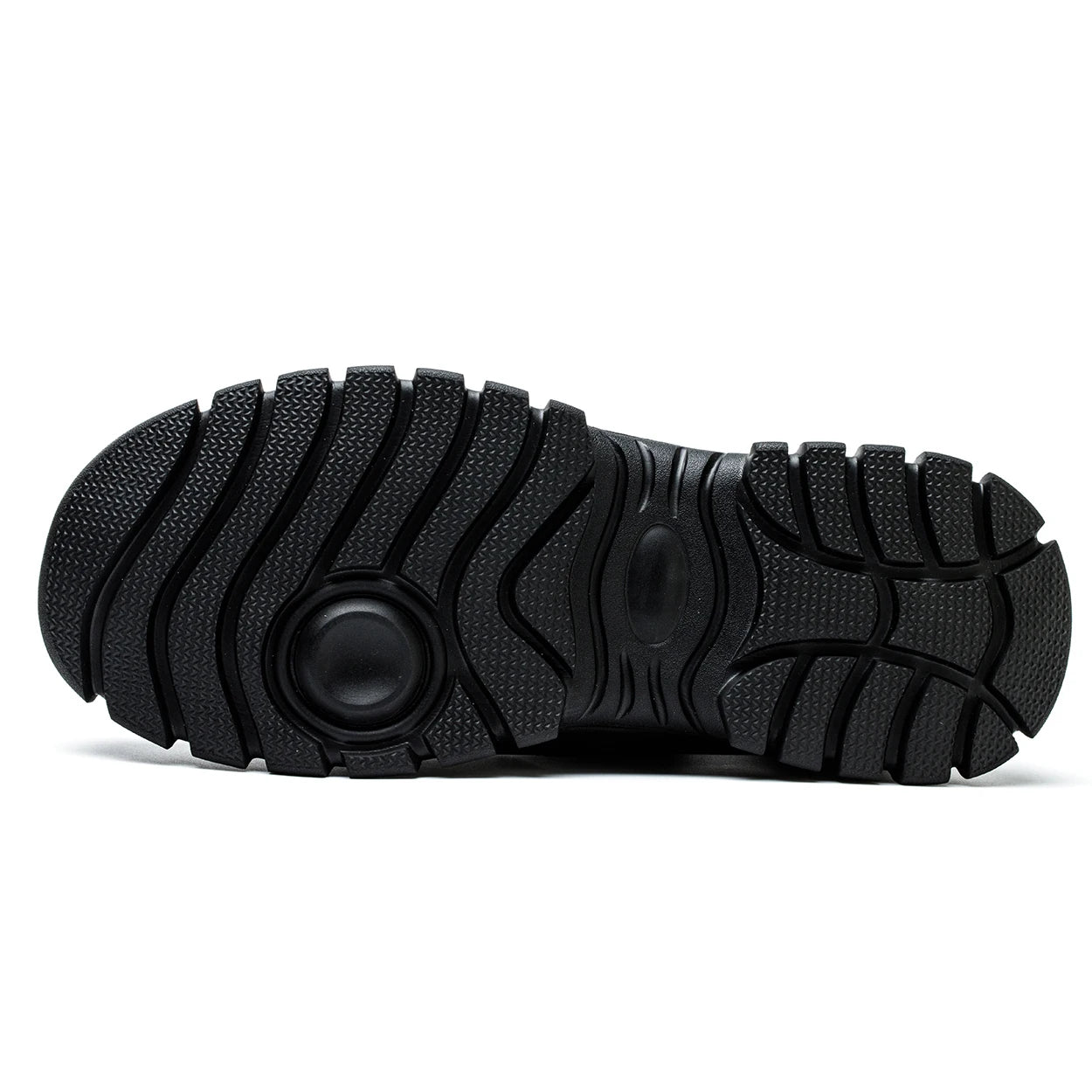 Waterproof Men's Safety Work Boots Steel Toe Shoes Anti Impact And Anti-Puncture Outdoor Adventure Hiking Protective Boots