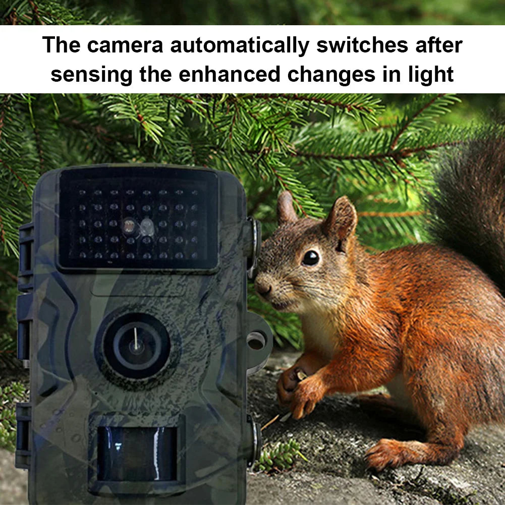 Hunting Trail Camera Motion Activated Infrared Night Vision Security Cam Animal Observation Camera Outdoor Wildlife Photo Traps