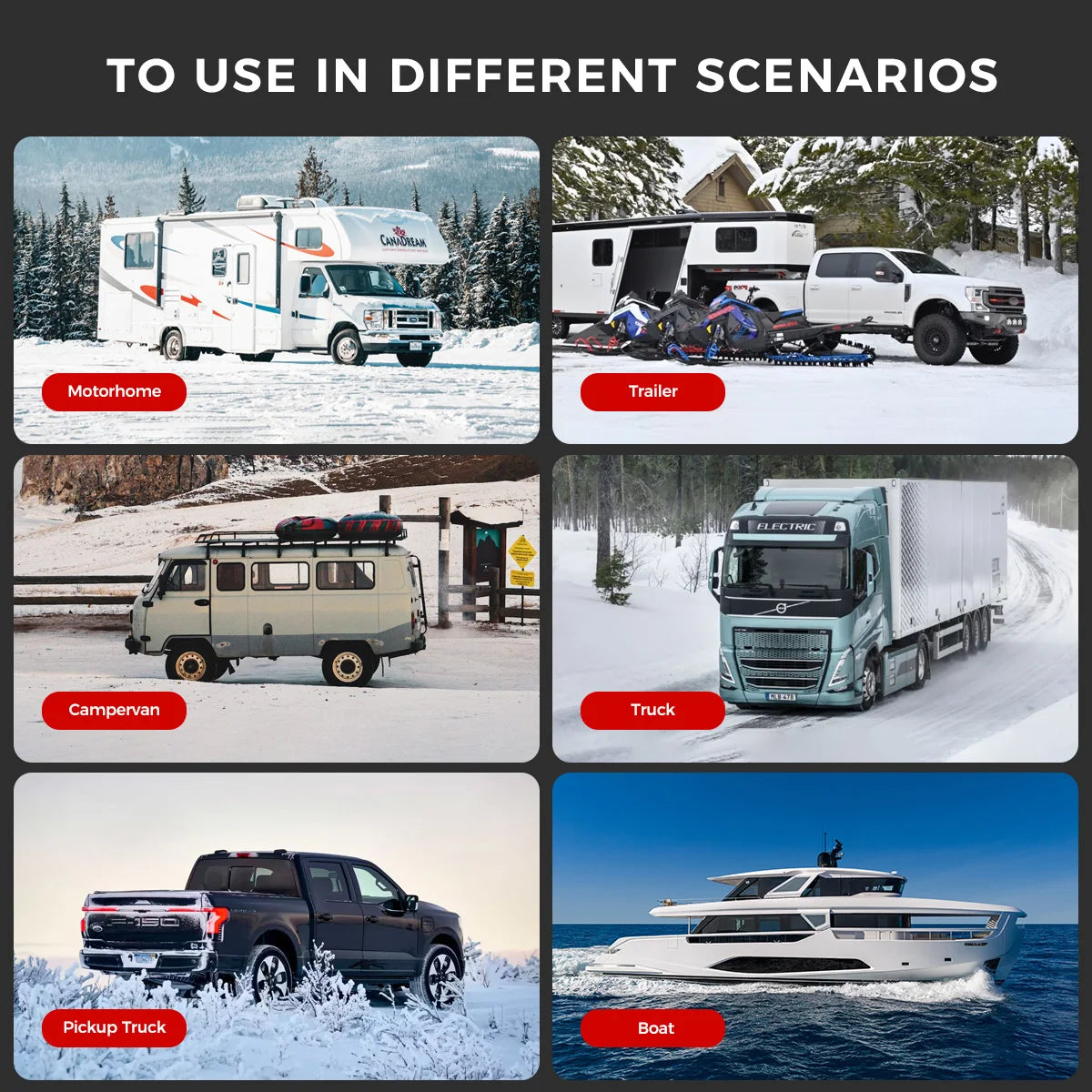 Sunster 8KW 12V&24V&110-240V Portable Diesel Air Heater APP Control Ultra quiet Night Parking Heater for RV car campervan tent